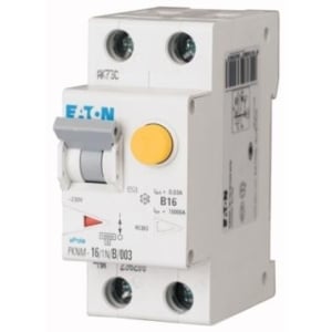 Eaton Wyłącznik różnicowo-nadprądowy PKNM-20/1N/C/003-DE 2P 20A C 0,03A typ AC - 236245 1