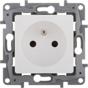 Legrand Gniazdo wtyczkowe z uziemieniem 16A 250V biały - 664536 2