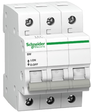 Schneider Rozłącznik modułowy 63A 3P SW-63-3 A9S62363 1