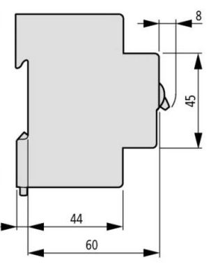 Eaton Wyłącznik nadprądowy FAZ-D20/1 1P D 20A 15kA AC 278585 3