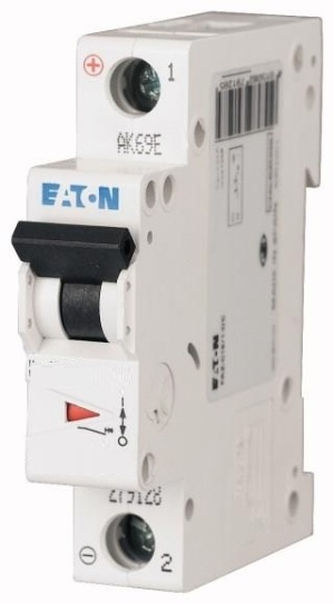 Eaton Wyłącznik nadprądowy FAZ-C50/1 1P C 50A 15kA AC 278566 1