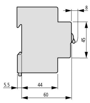 Eaton Wyłącznik nadprądowy FAZ-C6/2 2P C 6A 15kA AC 278754 6