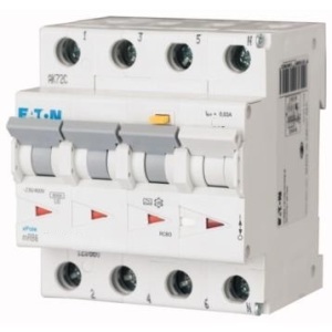 Eaton Wyłącznik różnicowo-nadprądowy mRB6-16/3N/B/003-A 3+N 16A B 0,03A A 120652 1
