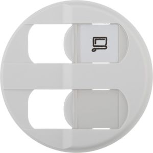 Legrand Plakietka gniazda teleinformatycznego Celiane biała - 068252 3