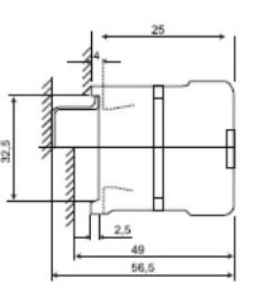 Eti-Polam Stycznik mocy CE07.10-230V-50/60Hz 7A 3P 230V AC 1Z 0R 004641023 4