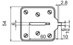 Eti-Polam Wkładka topikowa WT-3C/gG 400A Kombi NH3C gG gL 004186224 3