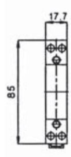 Eti-Polam Stycznik modułowy R20-20 20A 230V AC 2z0r 002461210 3