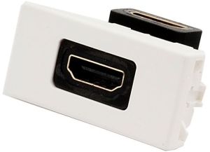 Kontakt-Simon Gniazdo K45/2 HDMI czysta biel - K129B/9 1