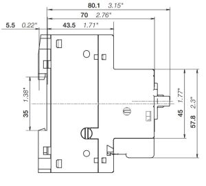 ABB Wyłącznik silnikowy MS116-16 3P 16A 1SAM250000R1011 4
