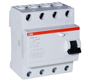 ABB Wyłącznik różnicowo-prądowy FH204 AC-40/0,03 40A 4P 2CSF204004R1400 2