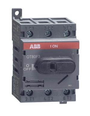 ABB Rozłącznik izolacyjny OT80F3 80A 3P bez wałka i rączki 1SCA105798R1001 1