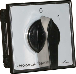 Spamel Rozłącznik 0-1 3P 40A mocowany do pulpitu - SK40-2.8211P08 1