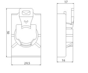 Spamel Korpus pośredni bez nadruku napięcia - ST22-6609P01 2