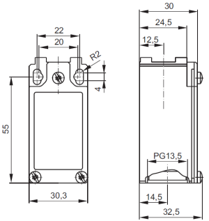 Pokój Łącznik krańcowy jednopozycyjny PAM1F41PZ11 - A37-4670 2