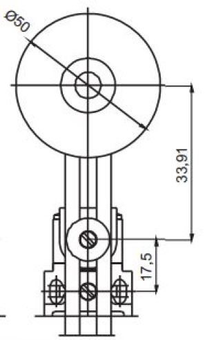 Pokój Wyłącznik krańcowy PAP1T52PZ11 jednopozycyjny A37-1120 3