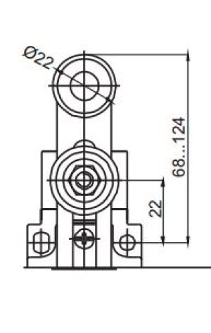 Pokój Wyłącznik krańcowy PBM1E51PZ11 jednopozycyjny A37-3520 2