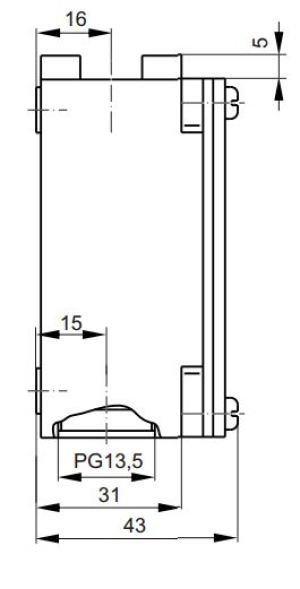 Pokój Wyłącznik krańcowy PBM1E51PZ11 jednopozycyjny A37-3520 7