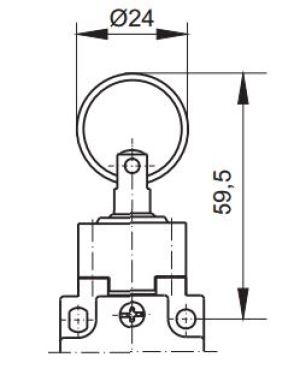 Pokój Wyłącznik krańcowy PBM1E99PZ11A jednopozycyjny (A37-3990) 2