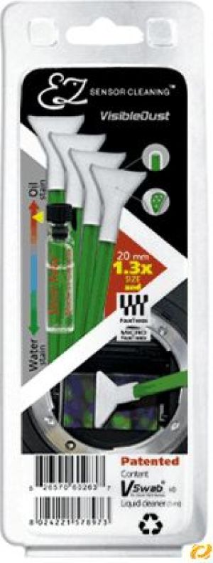 Visible Dust Zestaw czyszczący EZ Kit 1.3x 20 mm do matryc aparatów zielony (5695377) 1