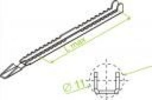 Baks Przetyczka wieszaka PWT95 95mm (731109) 2