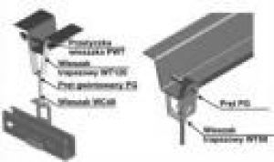 Baks Przetyczka wieszaka PWT95 95mm (731109) 3