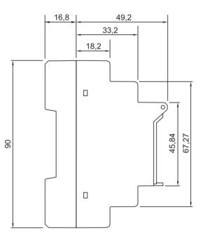 Zamel Programator czasowy 2-kanałowy tygodniowy 24-250V AC 30-300V DC z pamięcią zewnętrzną ZCM-12P/U 6