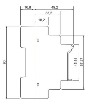 Zamel Programator czasowy 2-kanałowy tygodniowy 230V AC ZCM-12 6