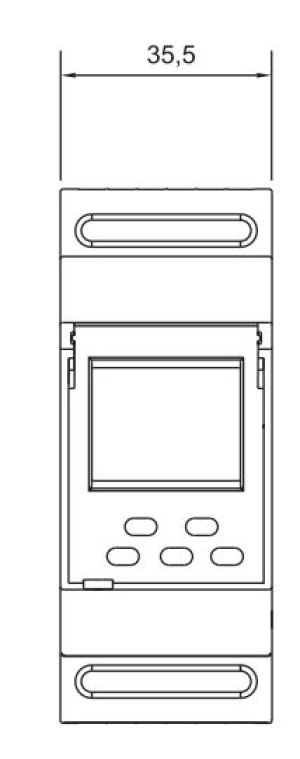 Zamel Programator czasowy 1-kanałowy tygodniowy 230V AC (ZCM-11) 4