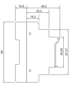 Zamel Programator czasowy 1-kanałowy tygodniowy 230V AC (ZCM-31) 6