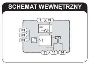Zamel Przekaźnik bistabilny 16A 230V AC PBM-01 3