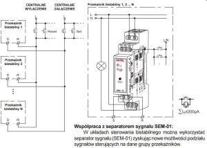Zamel Przekaźnik bistabilny 16A 230V AC (PBM-02) 3