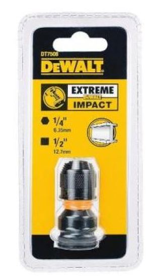 Dewalt Adapter do zakrętarek udarowych z 1/4" na 1/2" DT7512 2