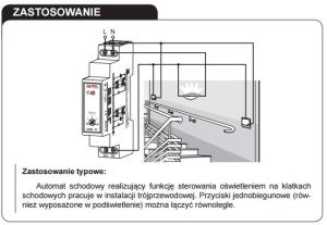Zamel Automat schodowy 16A 48mA 1NO 230V AC ASM-01 4
