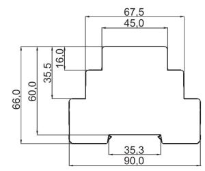 Zamel Automat schodowy 16A 48mA 1NO 230V AC ASM-01 8