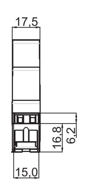 Zamel Automat schodowy 16A 48mA 1NO 230V AC ASM-01 9