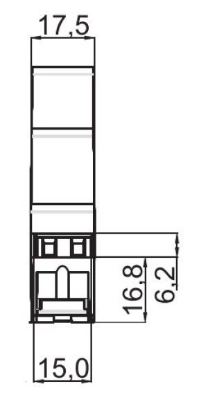 Zamel Automat schodowy 16A 25mA 1NO 230V AC ASM-03 9