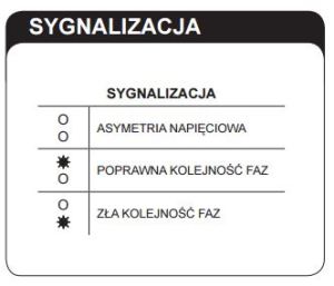 Zamel Przekaźnik kolejności faz 10A 1P 230/400V AC CKM-01 6