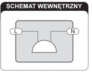 Zamel Dzwonek przyzywowy 230V AC ED-1 4