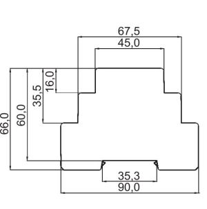 Zamel Dzwonek przyzywowy 230V AC ED-1 7