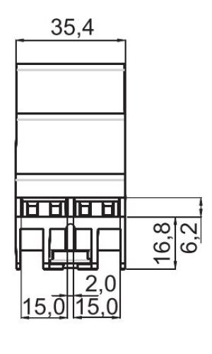 Zamel Dzwonek przyzywowy 230V AC ED-1 8