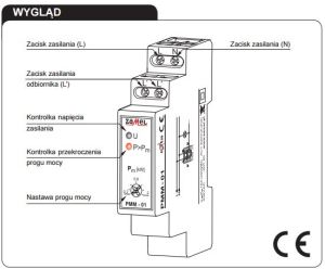 Zamel Ogranicznik mocy 230V AC 0,2-2kW PMM-01 2