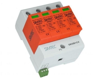 Simet Ogranicznik przepięć Simtec SM30B+C/4-275 B+C 4P 30kA (85201000) 1