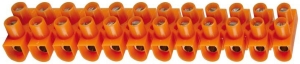 Simet Listwa zaciskowa LTF12-6 6mm2 12-torowa pomarańczowa - 21412008 1
