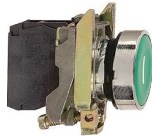 Schneider Electric Przycisk sterowniczy 22mm zielony z samopowrotem - XB4BA31 1