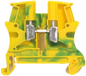 Legrand Złączka jednotorowa VIKING 6mm zielono-żółta 037171 1