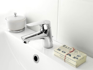 Bateria umywalkowa Ferro Dijon stojąca chrom (BDJ2) 3