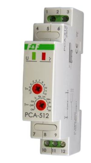 F&F Przekaźnik czasowy jednofunkcyjny 230V 10A - PCA-512 1