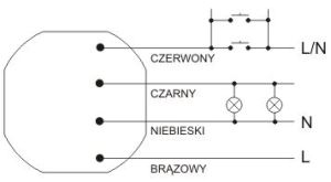 F&F Przekaźnik czasowy wielofunkcyjny 230V 10A (PCS-506) 2