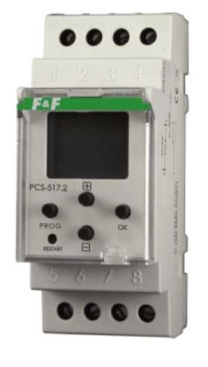 F&F Przekaźnik czasowy wielofunkcyjny 24-264V 16A - PCS-517 1