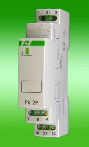 F&F Przekaźnik elektromagnetyczny 24V 2x8A (PK2P24) 1